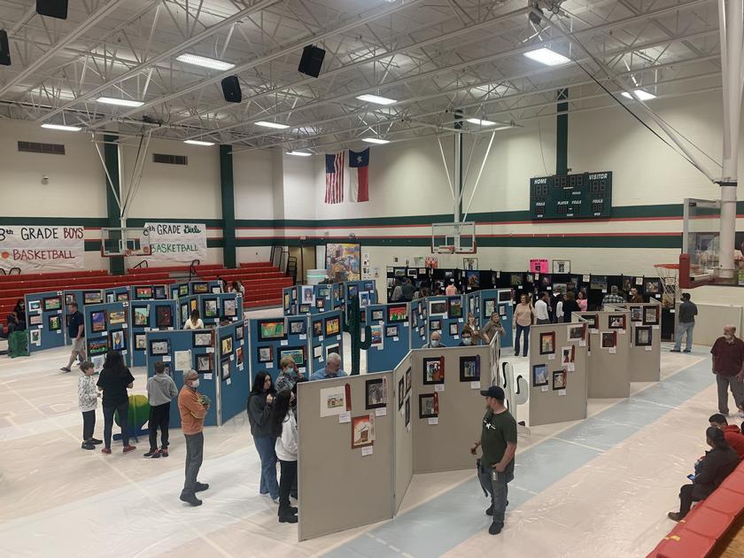 CISD Students’ Talent on Display at Western Art Show