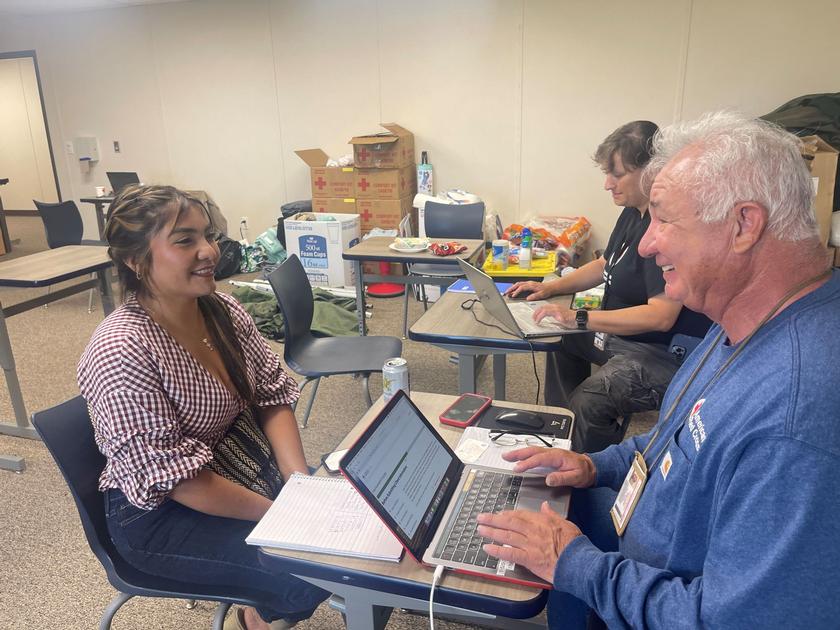 Red Cross helps with financial assistance for those impacted by the recent disaster