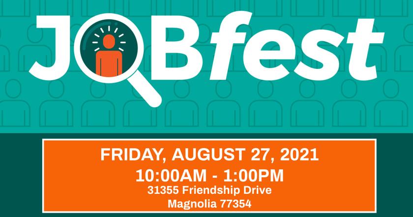 SOS to host community job fair - Friday, August 27 - Magnolia TX