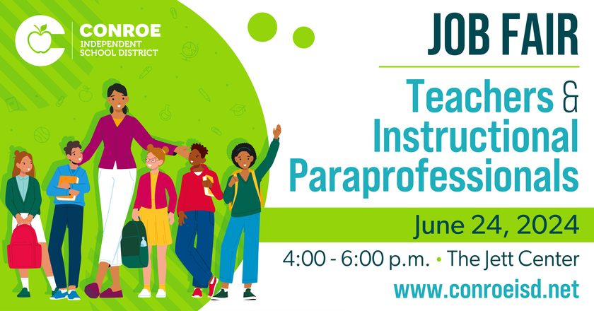Conroe ISD to Hold Job Fair June 24