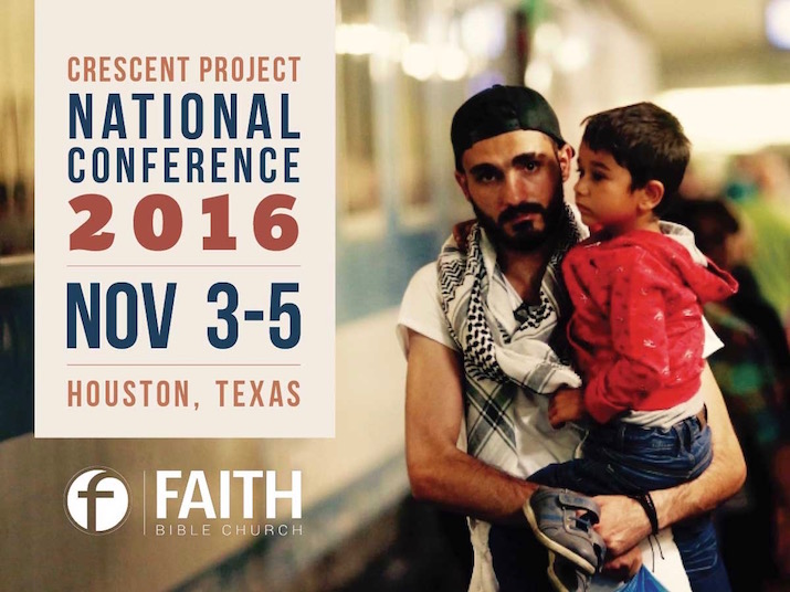 Faith Bible Church to host Crescent Project's 2016 National Conference