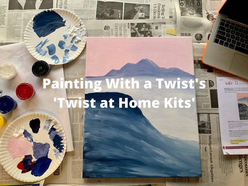 Unwind and Create From the Comfort of Home with Painting with a
