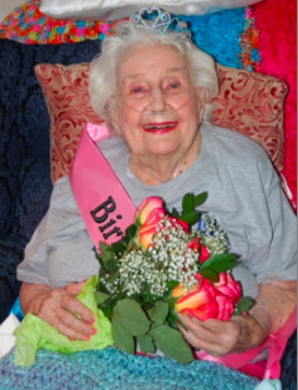 Local resident, Thelma, celebrates her 101st birthday