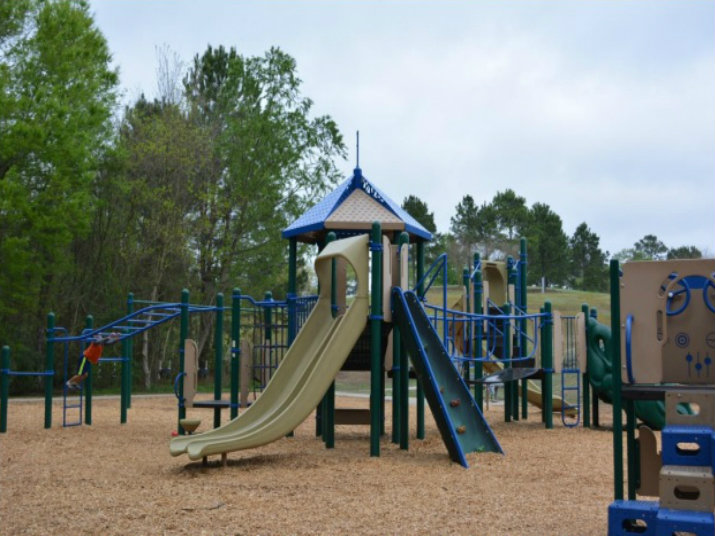 The Woodlands Township encourages safety around playgrounds and  play equipment