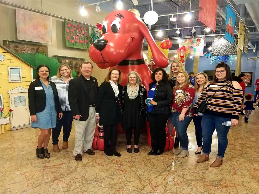 Clifford makes big impression at The Woodlands Children's Museum