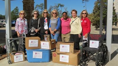 Spring Creek Chapter NSDAR Supports Conroe VA Clinic