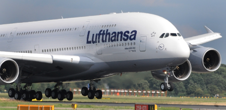 Lufthansa A380's first flight to Texas lands in Houston