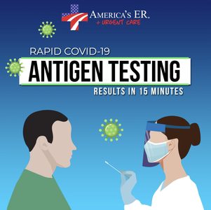 Rapid Covid-19 Antigen Testing Is Now Available at America's ER - Same Day Results