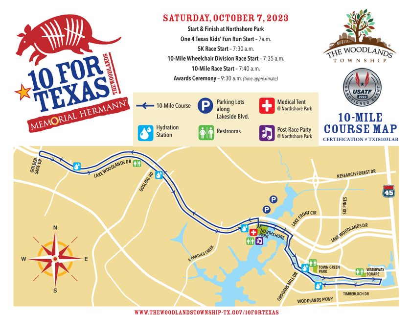 Memorial Hermann’s ‘10 for Texas’ races will impact traffic this weekend
