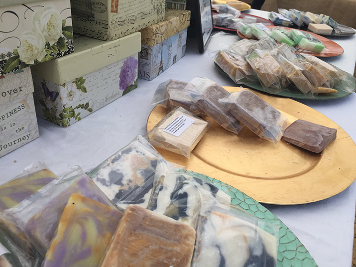 Farmers market soap vendors bring cleanliness to the community