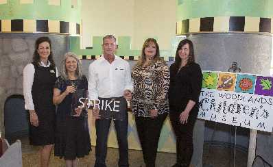 Strike donates $6,000 to The Woodlands Children's Museum