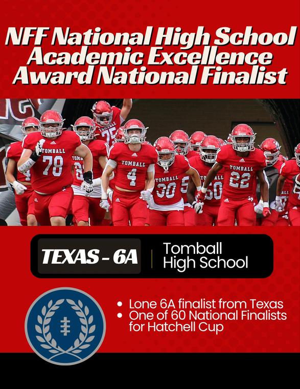 Tomball High School Football National Finalist for NFF National High