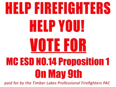 Help firefighters help you: May 9 election includes MC ESD #14
