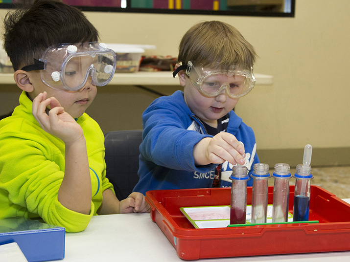 Dr. J explores nano technology at The Woodlands Children's Museum