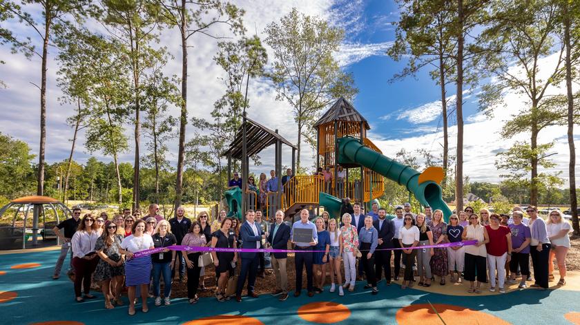 Dr. Tim Harkrider Park Dedication-The Woodlands Hills