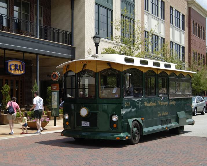 The Woodlands Township enhances trolley service in time for holidays