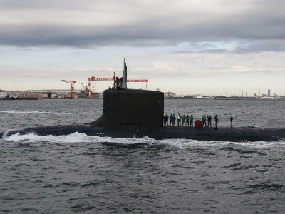 Texas’ namesake ship, USS Texas (SSN 775), visits Yokosuka during Indo-Asia-Pacific deployment