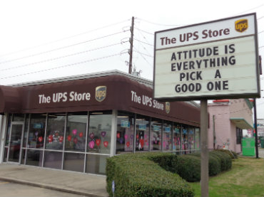 UPS Store® reflects a sign of the times