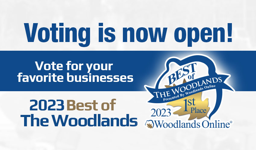 Vote for your favorite businesses in Woodlands Online’s “Best Of The Woodlands 2023”