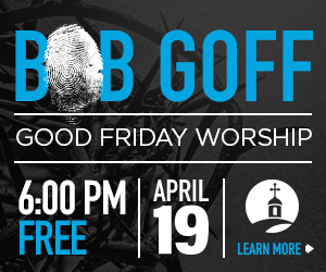 Good Friday with Bob Goff at The Cynthia Woods Mitchell Pavilion