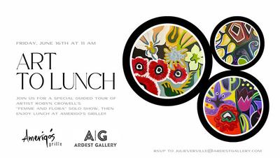 Ardest Gallery & Amerigo's Grille Launch Unique 'art to Lunch' Experience