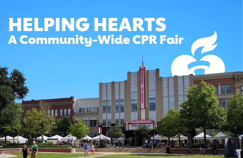 ‘Helping Hearts’ community-wide CPR fair coming to Market Street The Woodlands April 30