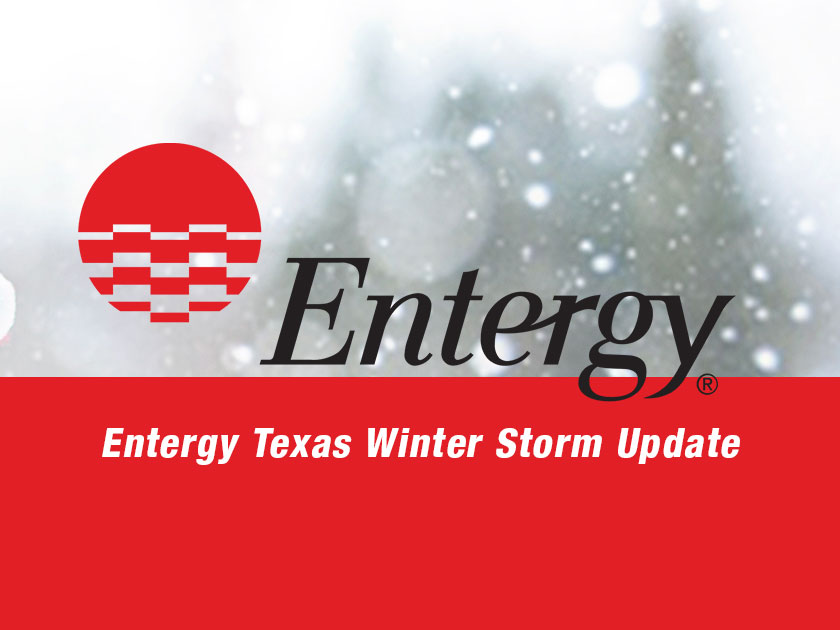 Entergy Texas Winter Storm Update 2 15 21 11 30 A M Woodlands Online