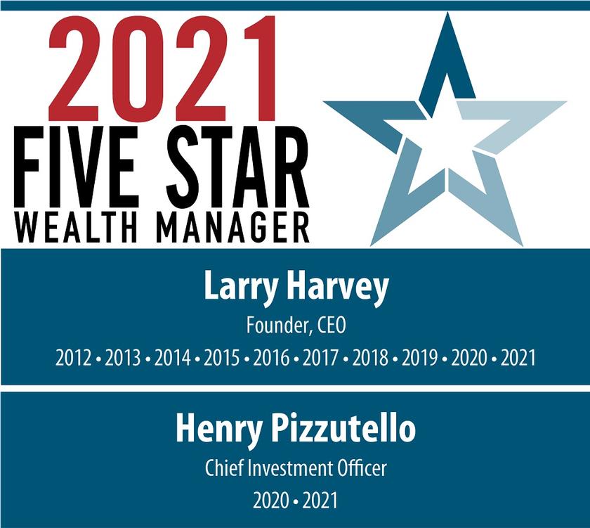 HFG Wealth Management Announces 2021 Five Star Wealth Managers