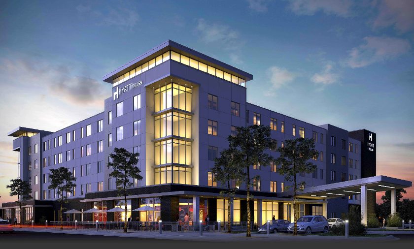 Construction Moves Forward for Hyatt House in Metropark Square