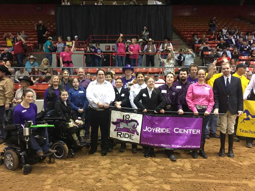 Joyride Center at Houston Livestock Show and Rodeo 'Top Hands' Horse