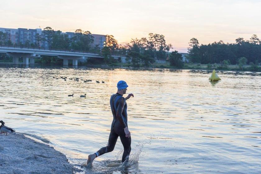 Practice open water swimming and more on May 4 for your upcoming triathlon