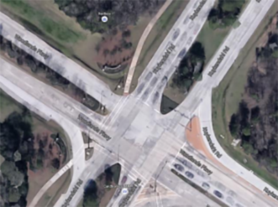 Improvements made to intersections in The Woodlands