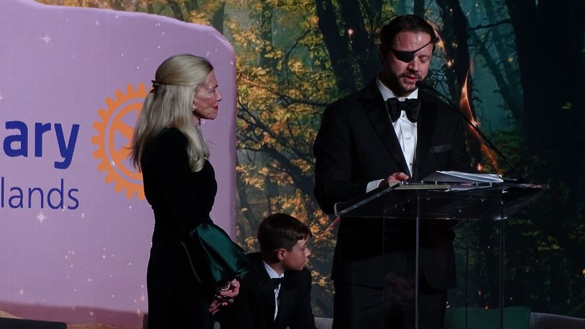 Rotary Club of The Woodlands honors Dr. Ann Snyder at Legends Gala