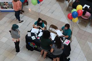 The Woodlands Arts Council encouraged art in community at Fast Draws at The Woodlands Mall