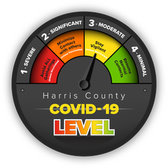 Harris County Judge Lowers COVID Threat Level to Yellow