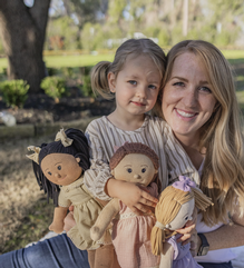 Timeless, Knit Dolls that Brighten the Future For Children Launching March 16th