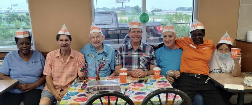 Montgomery Whataburger Celebrates Customer's 85th Birthday