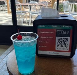 A Sip And A Thought: The Table at Madeley's 'Ocean Water'
