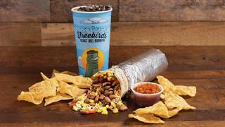 Freebirds World Burrito Opening Festival in SPRING, TX & Giving Away FREE Burritos for a Year