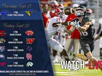 HS Football: Broadcast Schedule for the Week of 9/18/23