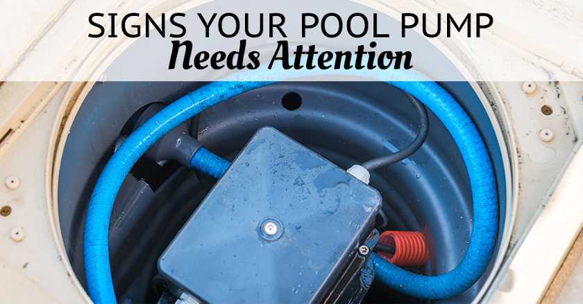 Signs Your Pool Pump Needs Attention