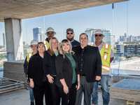 It’s going to be hard to top this: Amazing Spaces® celebrates a construction milestone at its newest