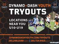 Dynamo Dash Youth Tryouts