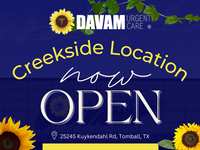 Davam Urgent Care Creekside Location Now Open