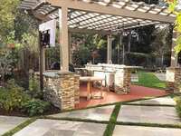 Exquisite Outdoor Living Spaces in The Woodlands Texas. Including, patios, outdoor kitchens, patio c