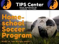 The Homeschool Soccer Program is back at the TIPS Center in the Woodlands