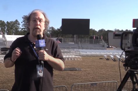 The Day Before... Building the Stage - Trump Save America Rally