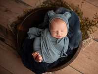 Dreamy Newborn Portraits for Baby Boys: Mix of Rustic and Whimsical Setups