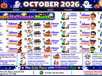 October Family Fun at Kangas Indoor Playcenter The Woodlands