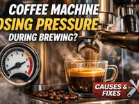 Coffee Machine Losing Pressure During Brewing: Causes, Fixes, and When to Call a Technician